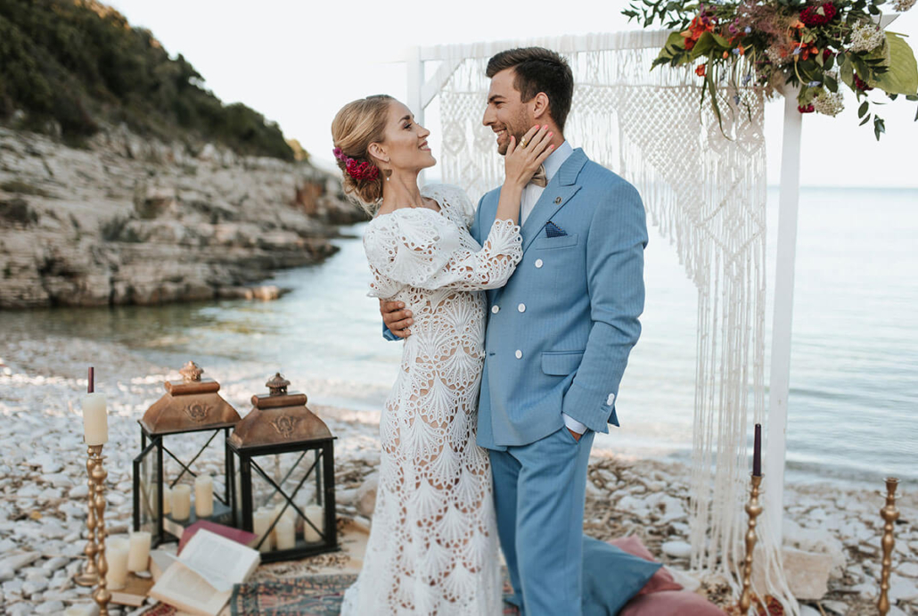 Vjenčanje na plažI u istri 7 ključnih koraka do savršenog dana 2 Boemska carolija